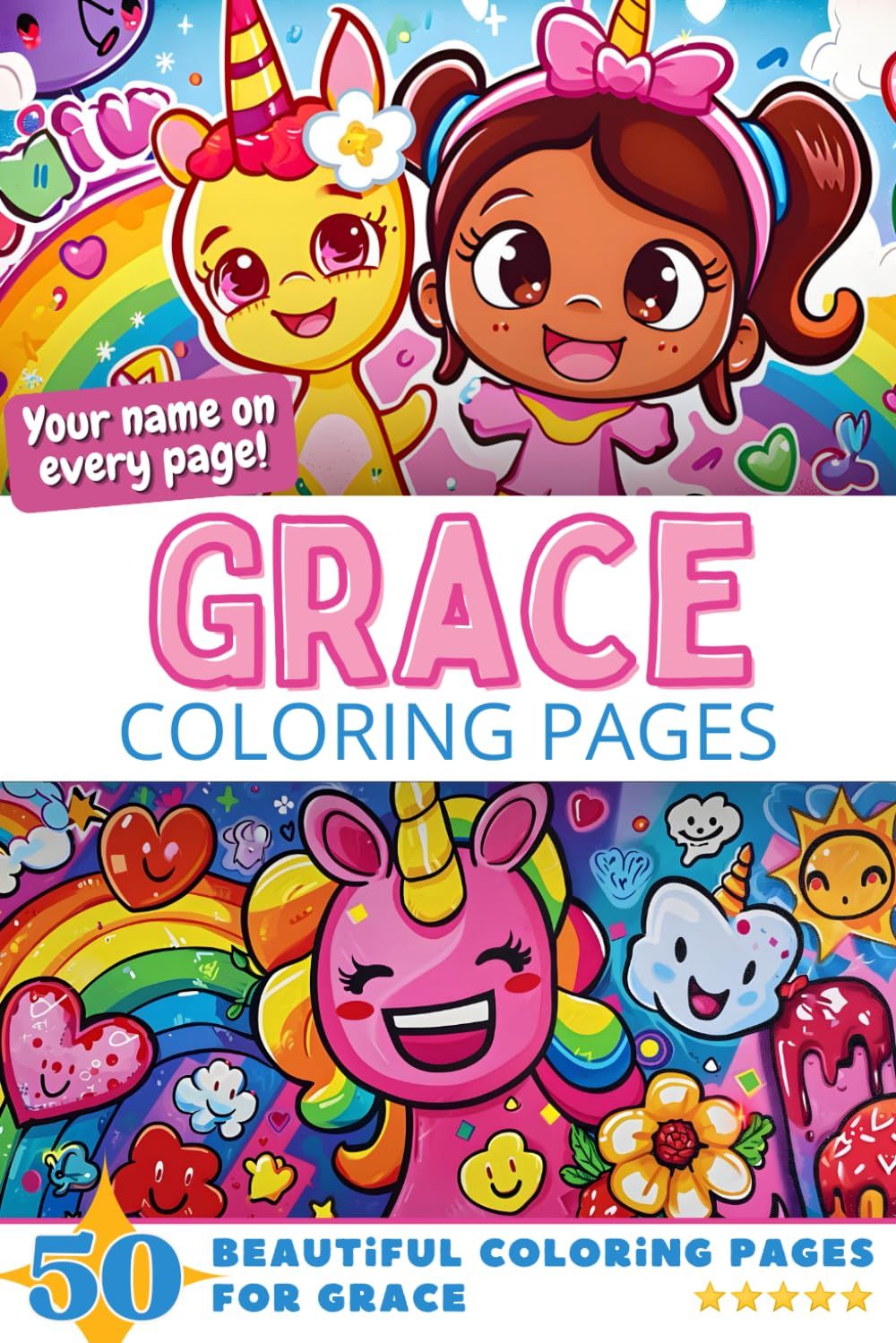 Grace Coloring Book Cover