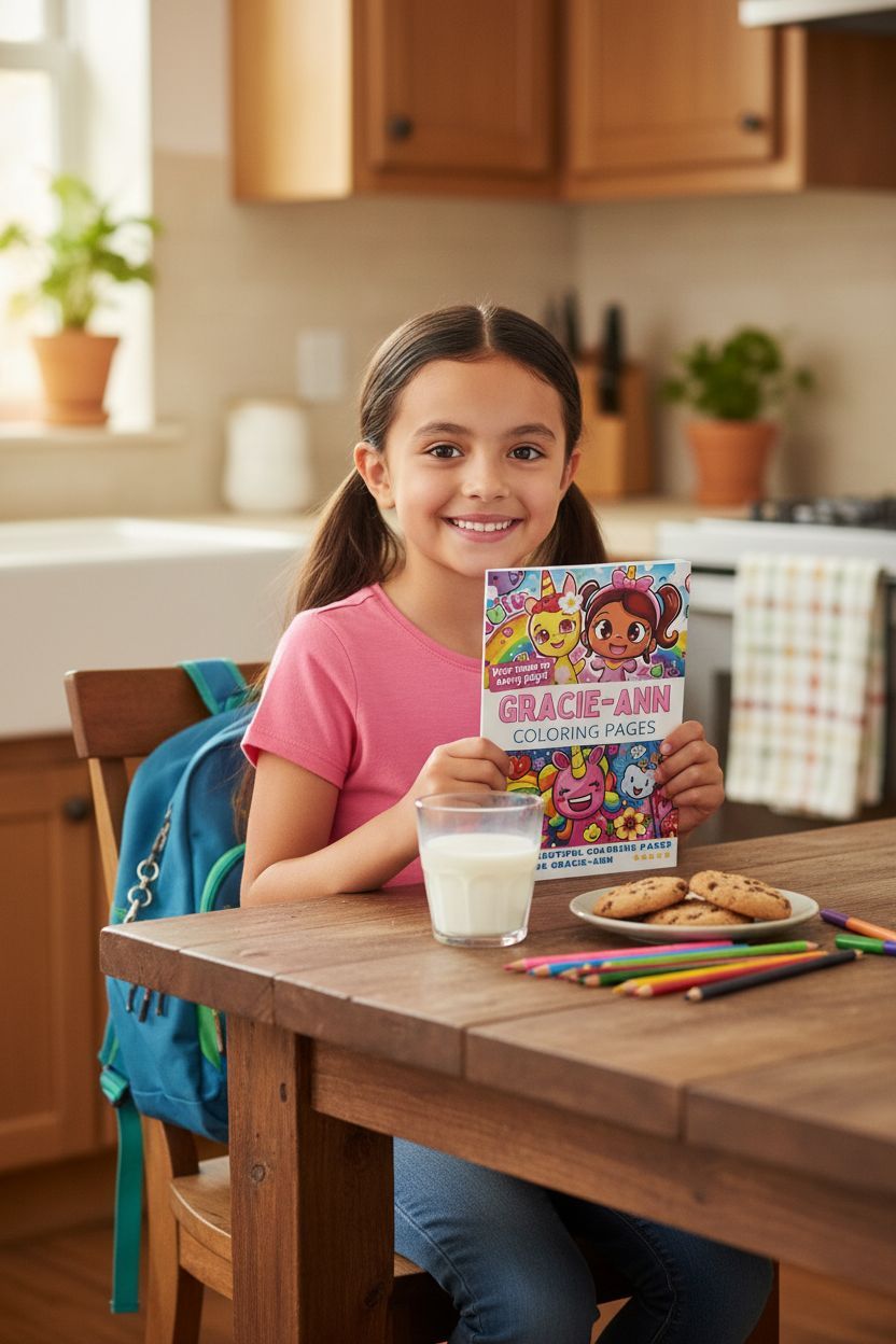 Gracie-Ann personal coloring pages