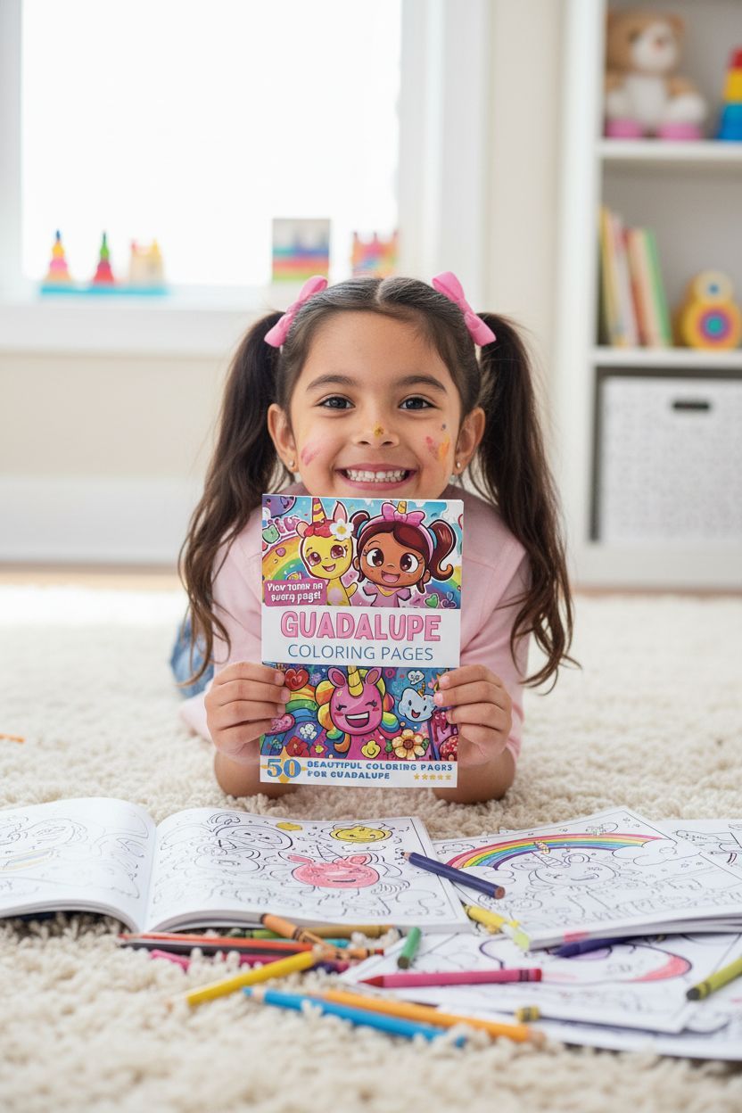 Guadalupe personal coloring pages