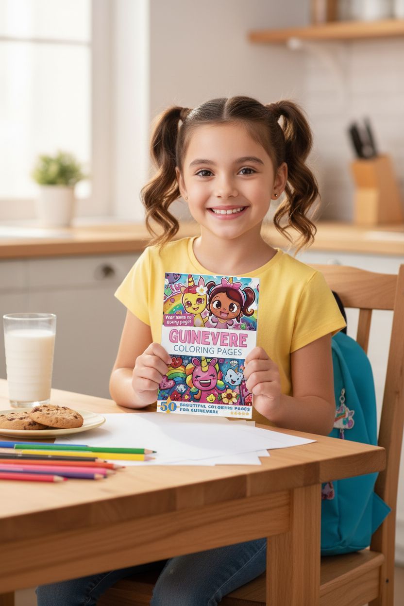 Guinevere personal coloring pages