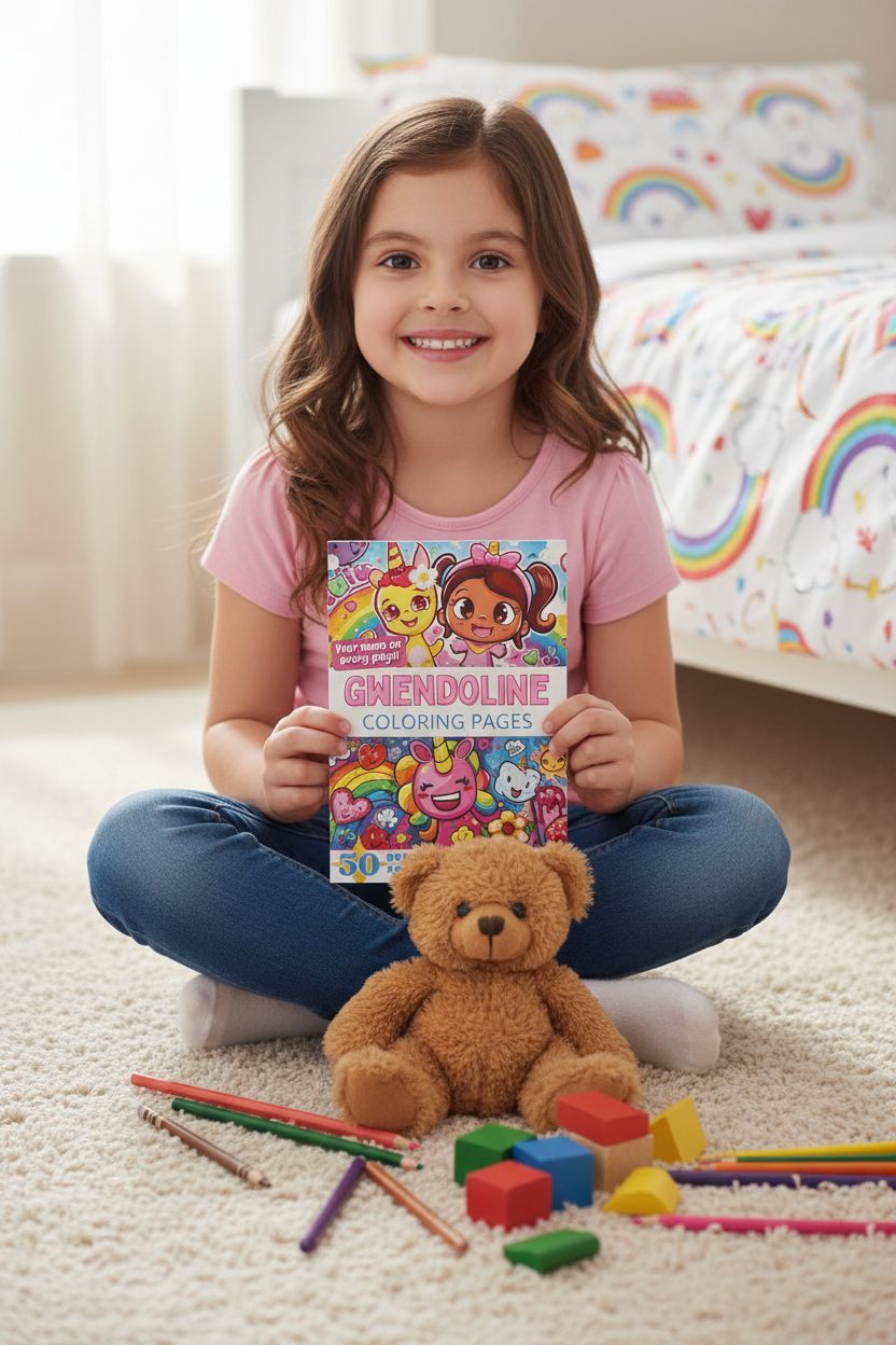 Gwendoline personal coloring pages