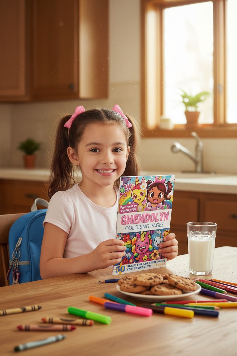 Gwendolyn personal coloring pages