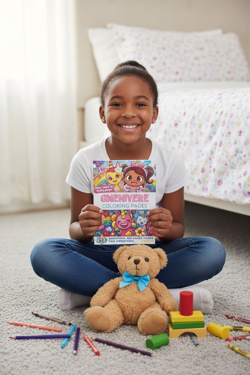 Gwenivere personal coloring pages