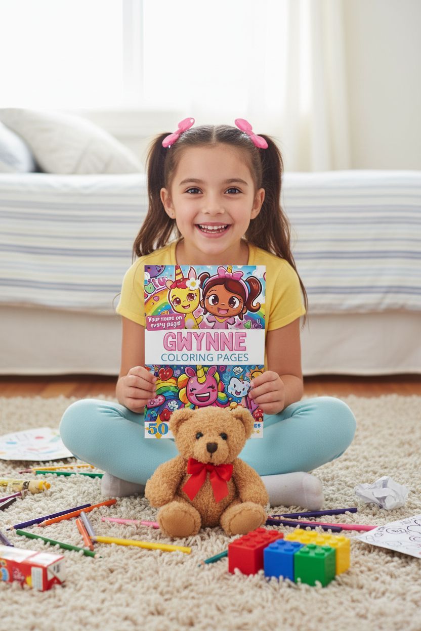 Gwynne personal coloring pages