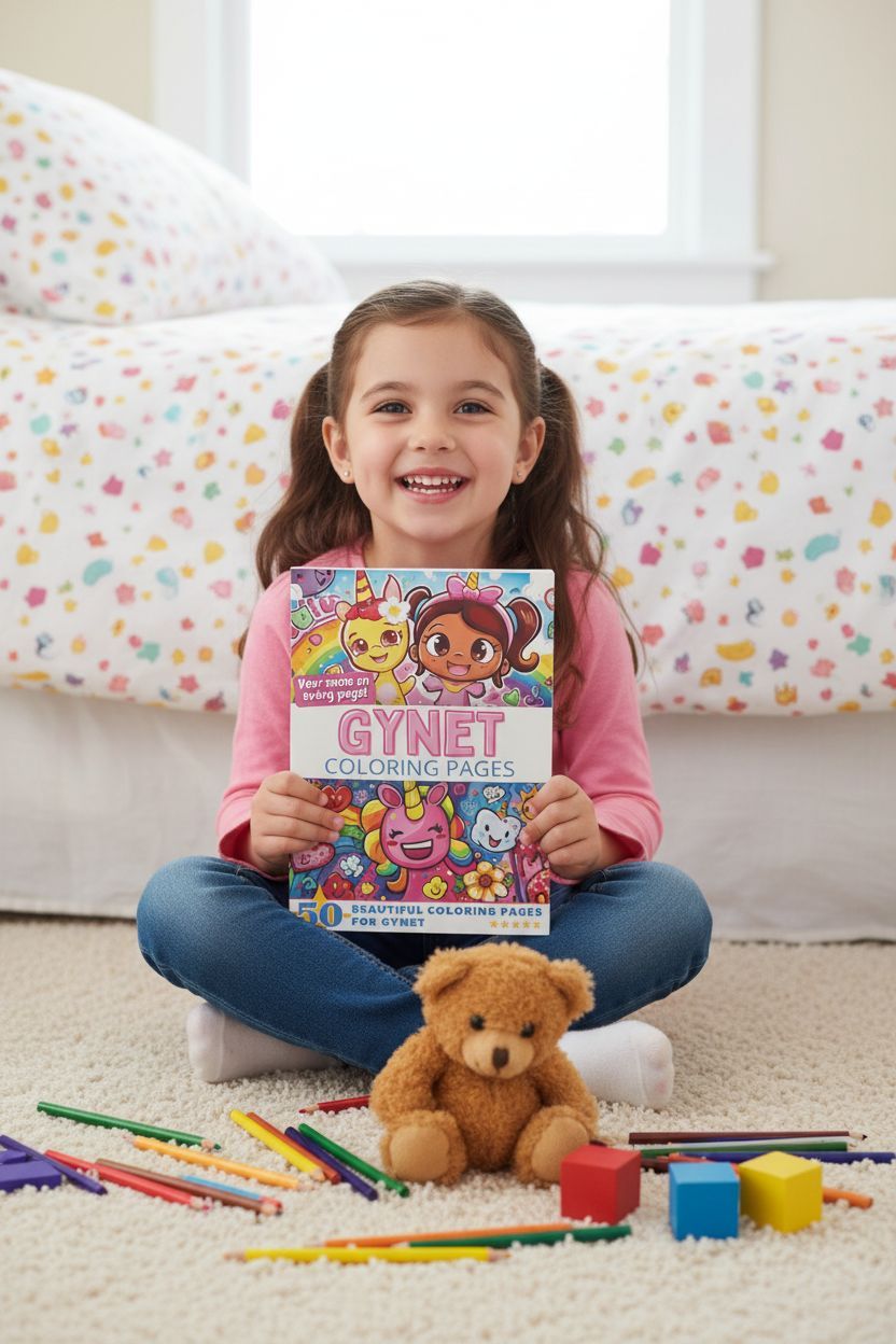 Gynet personal coloring pages