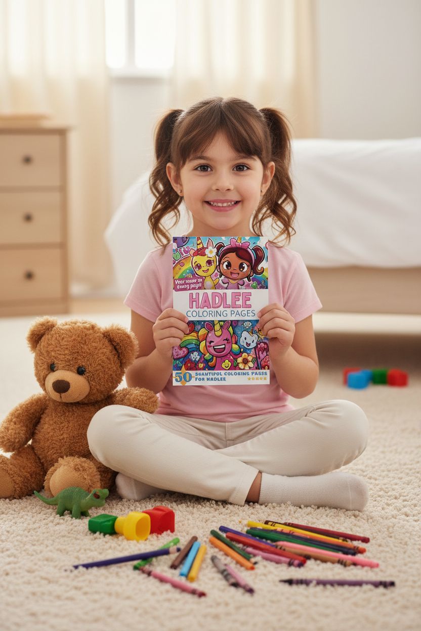 Hadlee personal coloring pages