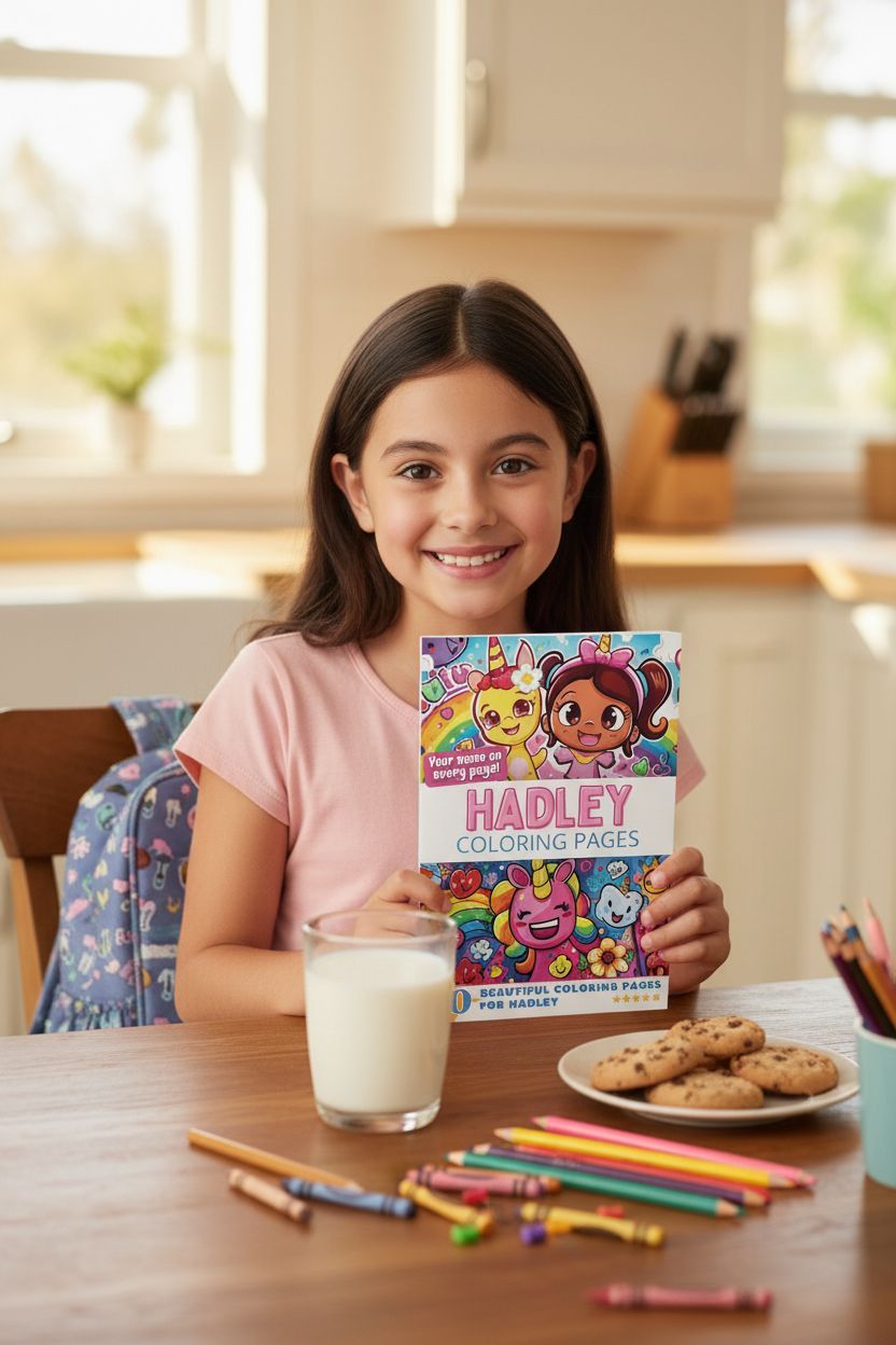 Hadley personal coloring pages