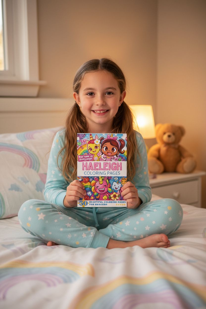 Haeleigh personal coloring pages