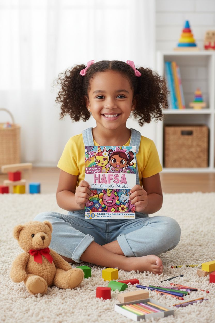 Hafsa personal coloring pages