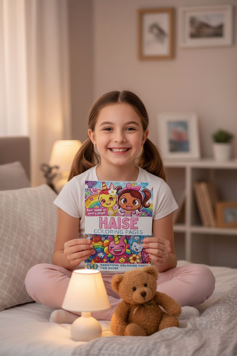 Haise personal coloring pages