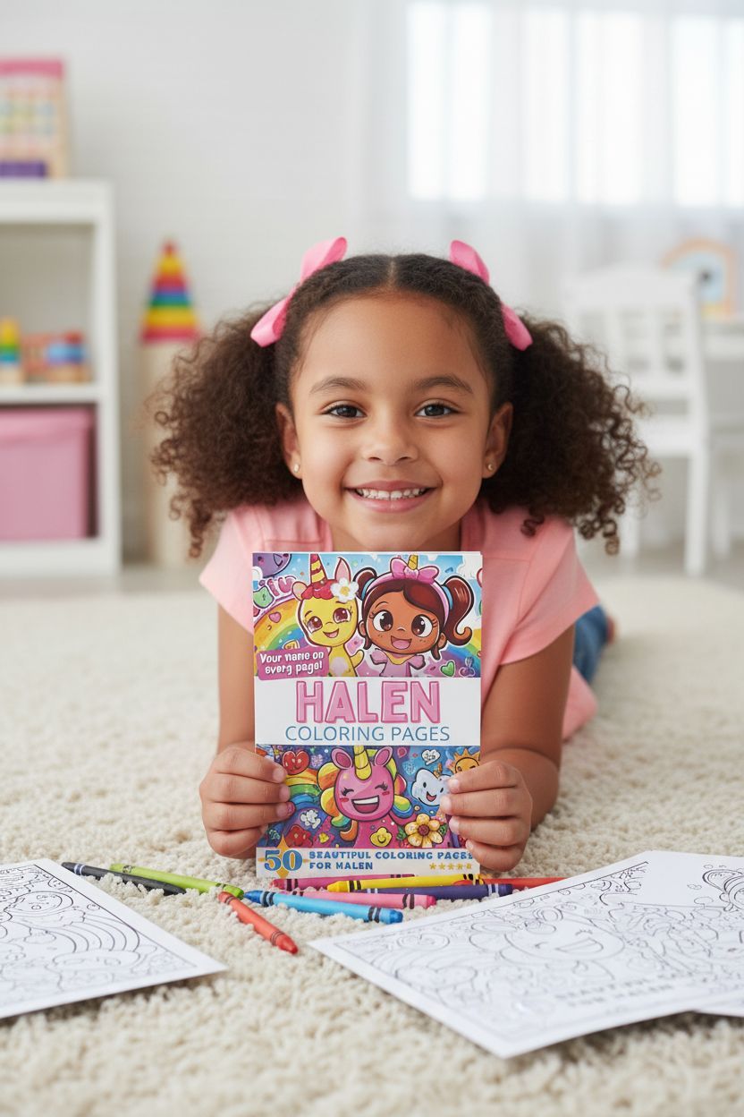 Halen personal coloring pages