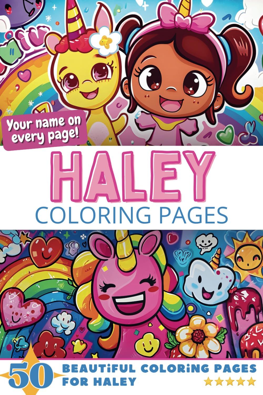 Haley Coloring Book Cover