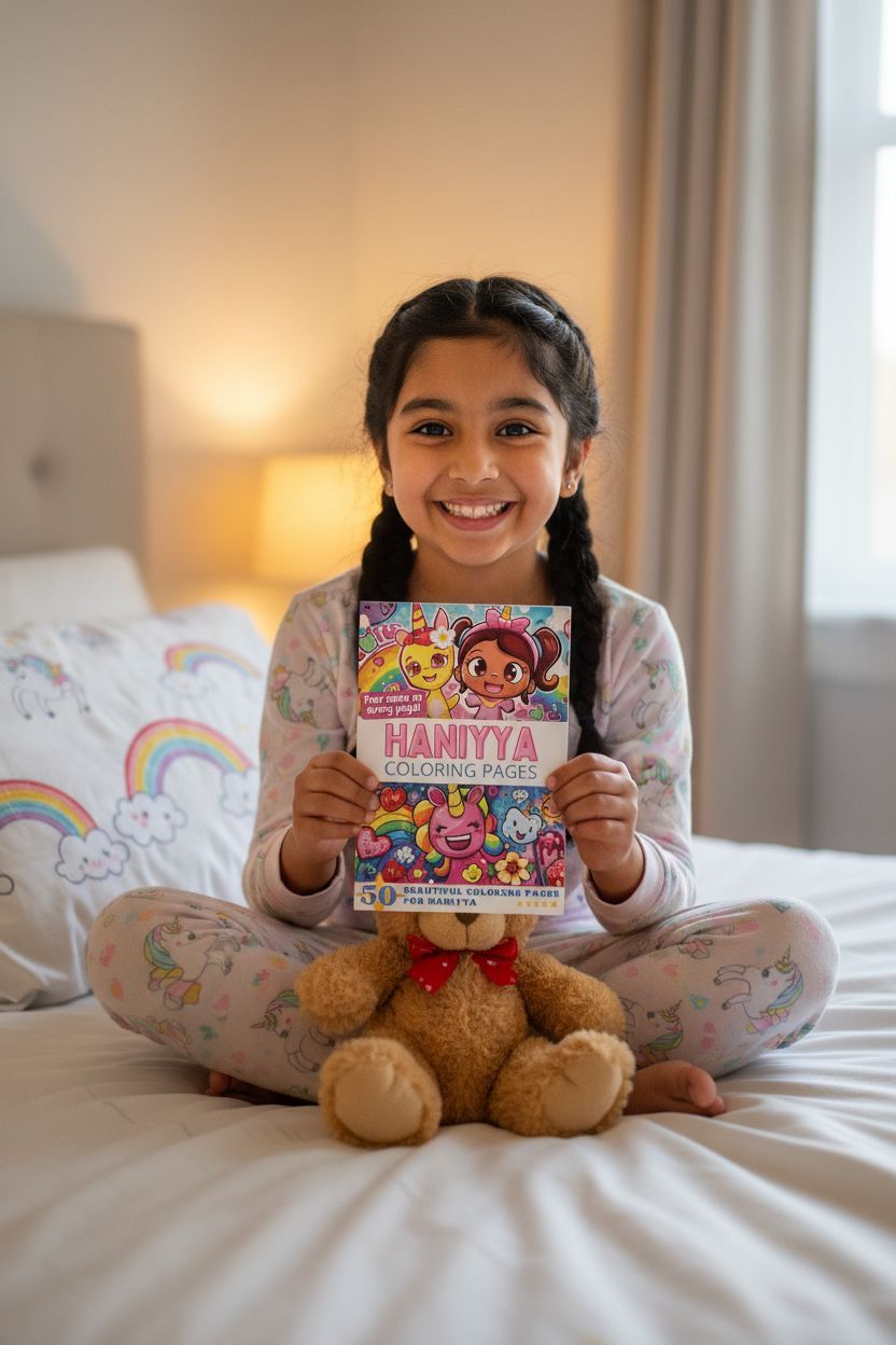 Haniyya personal coloring pages