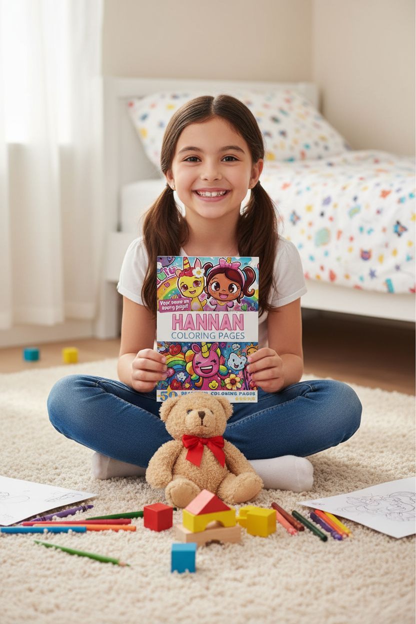 Hannan personal coloring pages