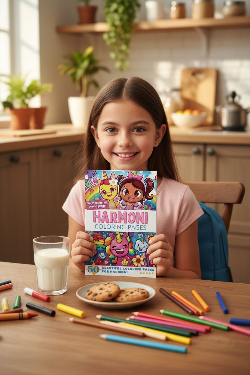 Harmoni personal coloring pages