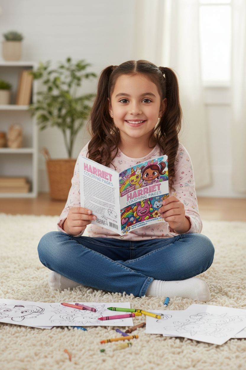 Harriet personal coloring pages