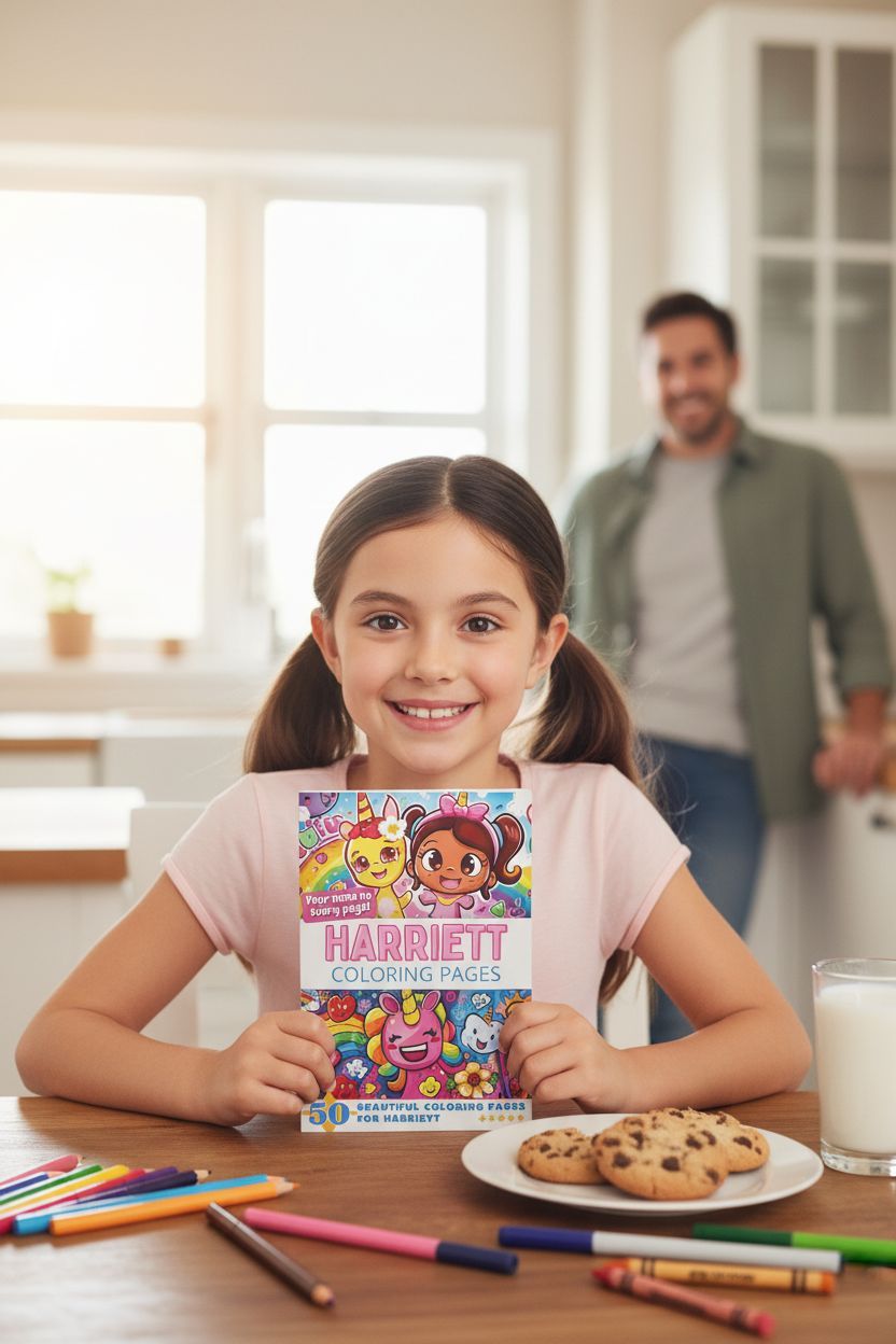 Harriett personal coloring pages