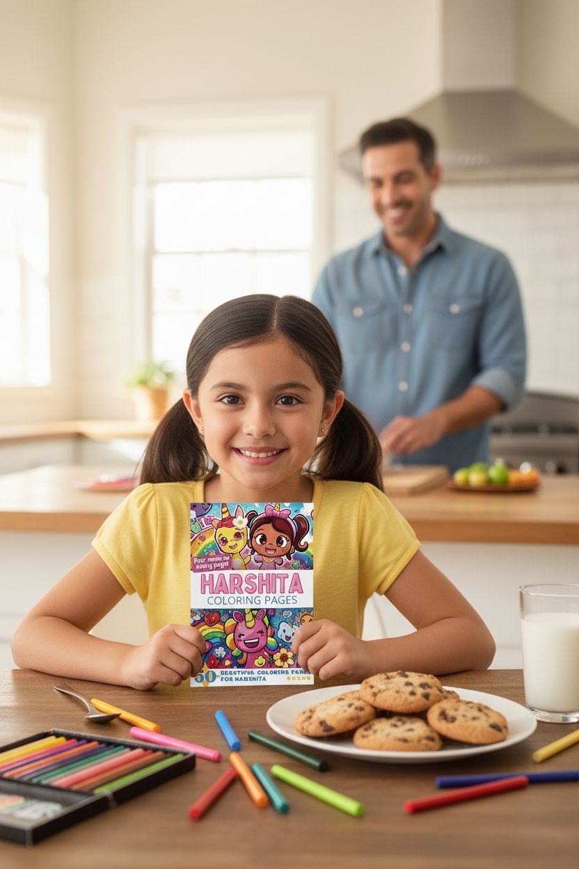 Harshita personal coloring pages