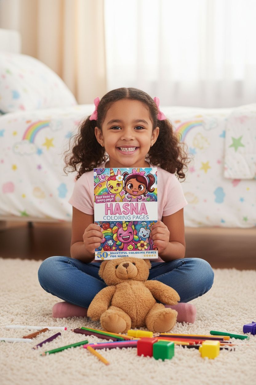 Hasna personal coloring pages