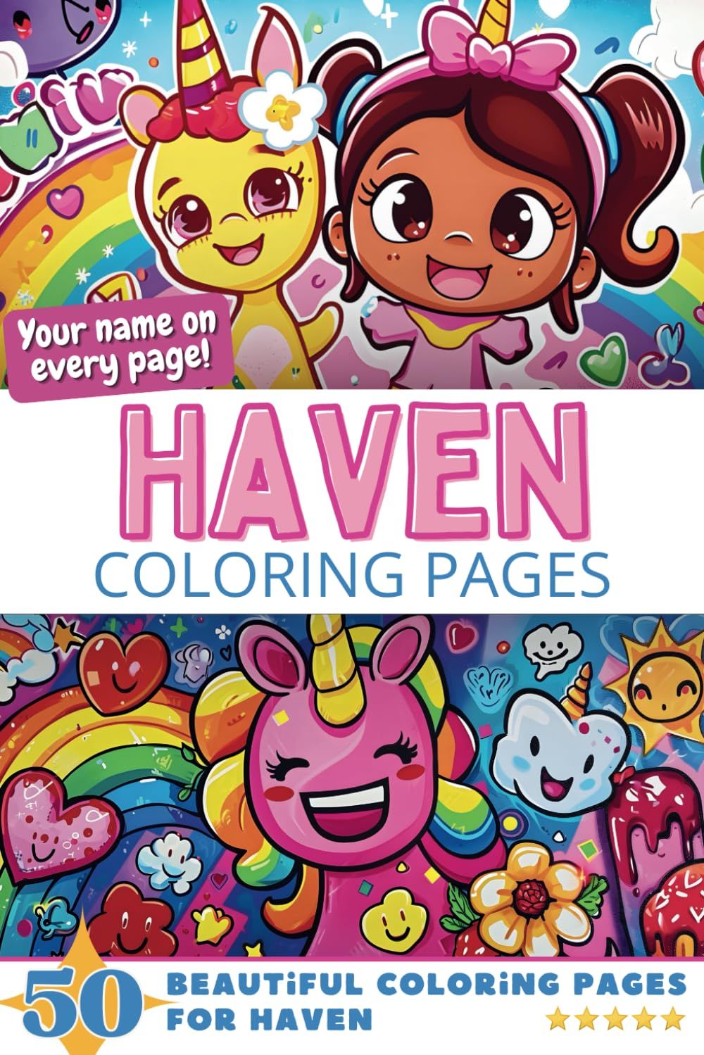 Haven Coloring Book Cover