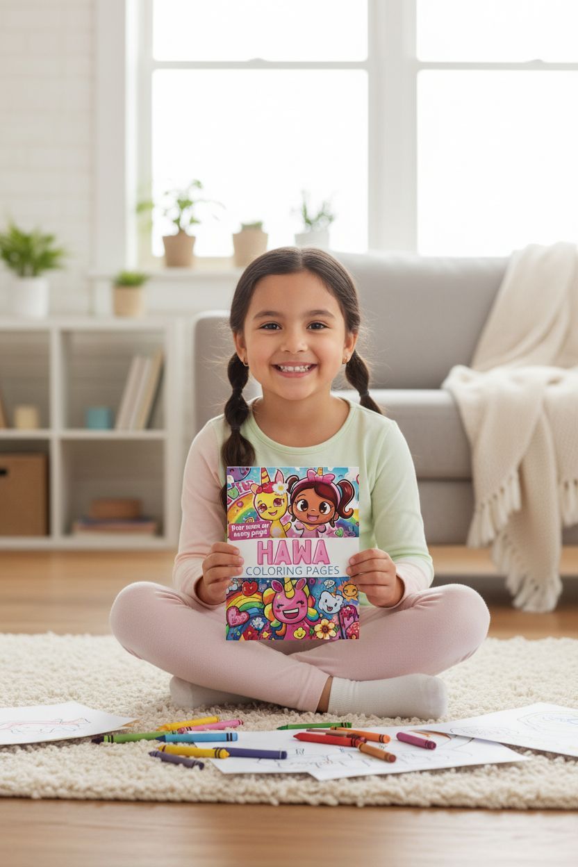 Hawa personal coloring pages