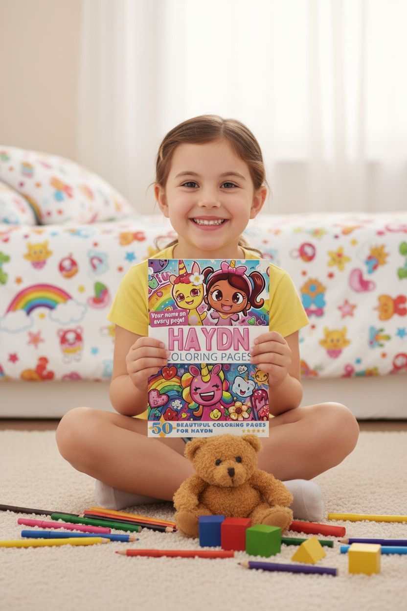 Haydn personal coloring pages