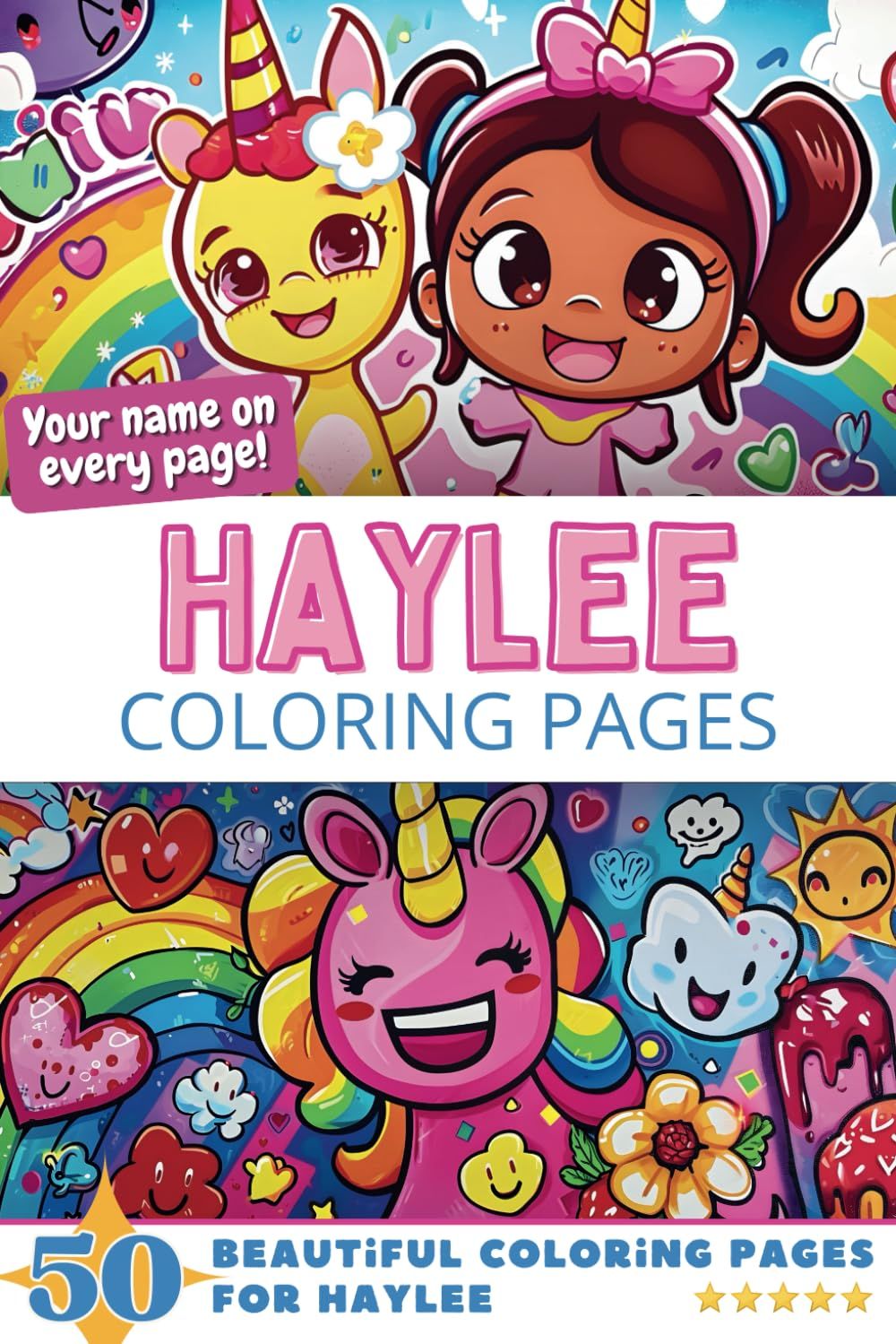 Haylee Coloring Book Cover