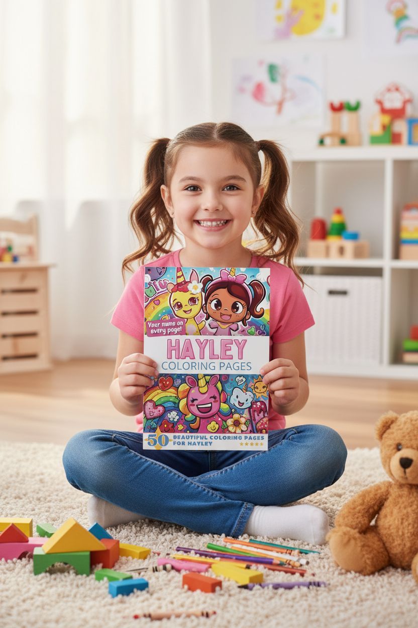 Hayley personal coloring pages