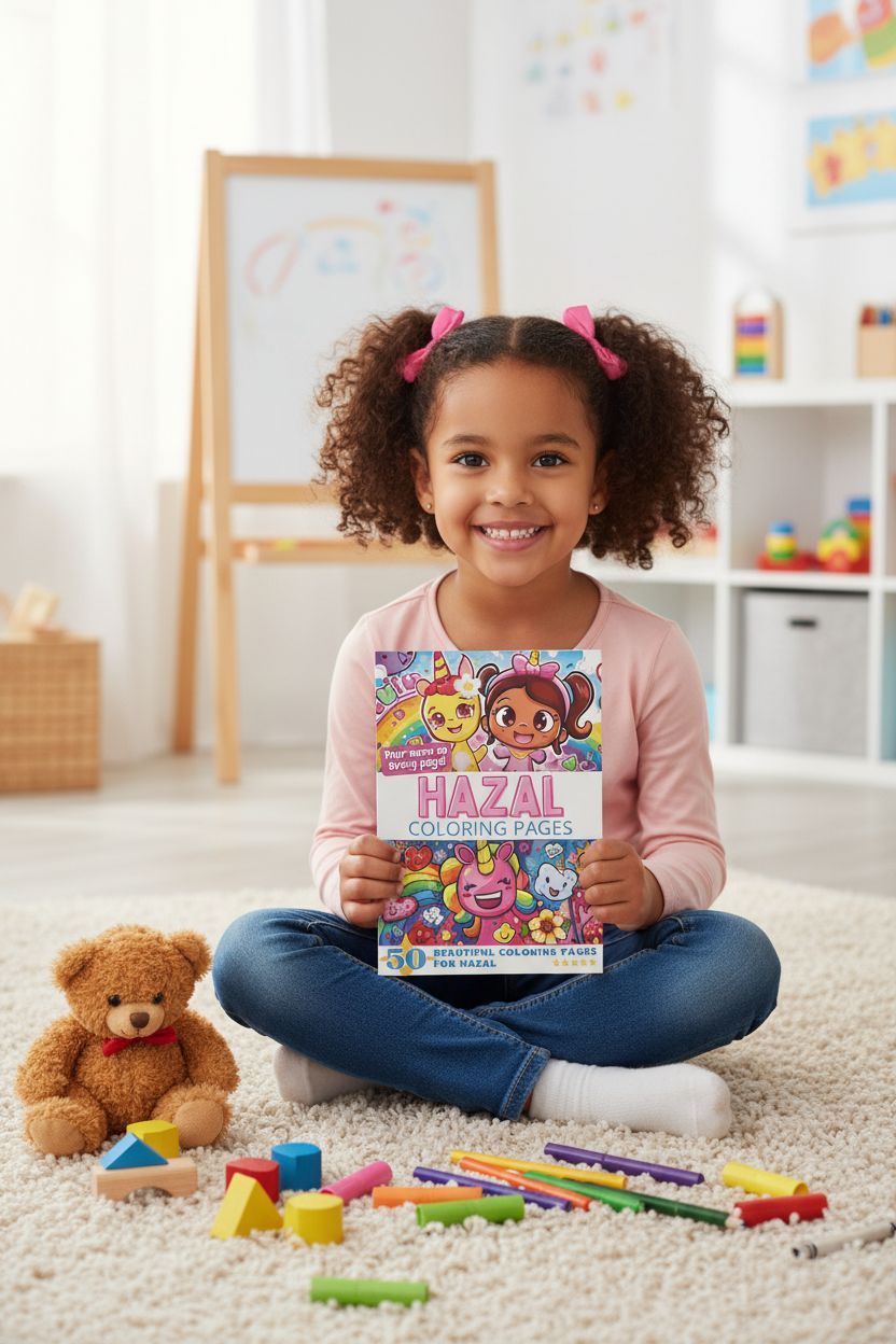 Hazal personal coloring pages