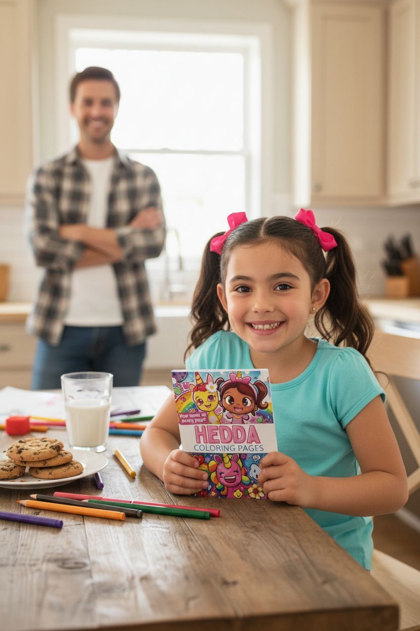 Hedda personal coloring pages