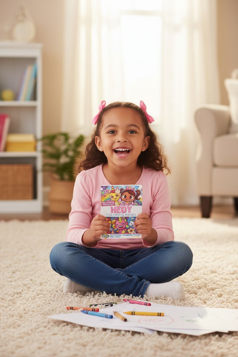 Hedy personal coloring pages