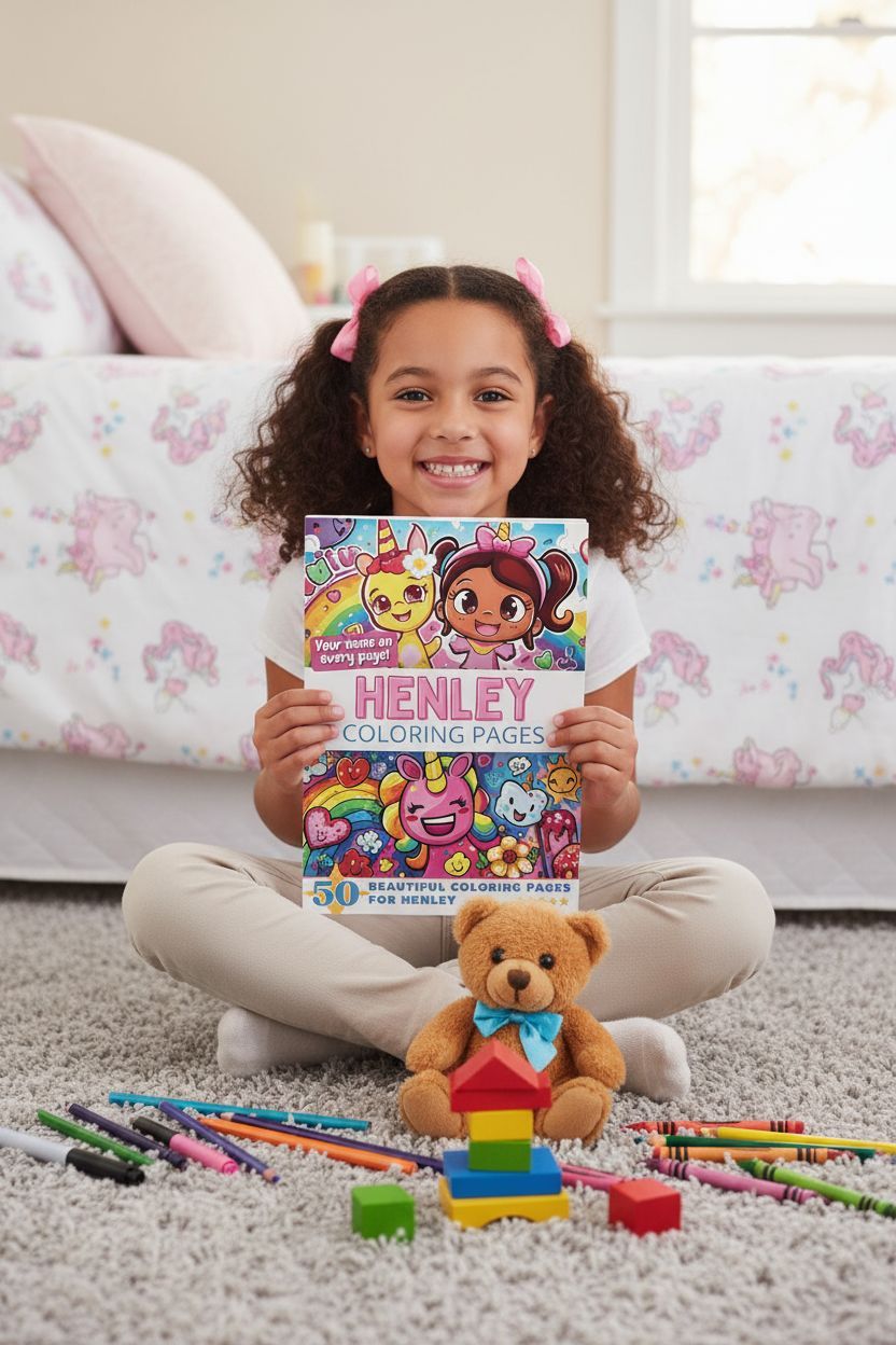 Henley personal coloring pages