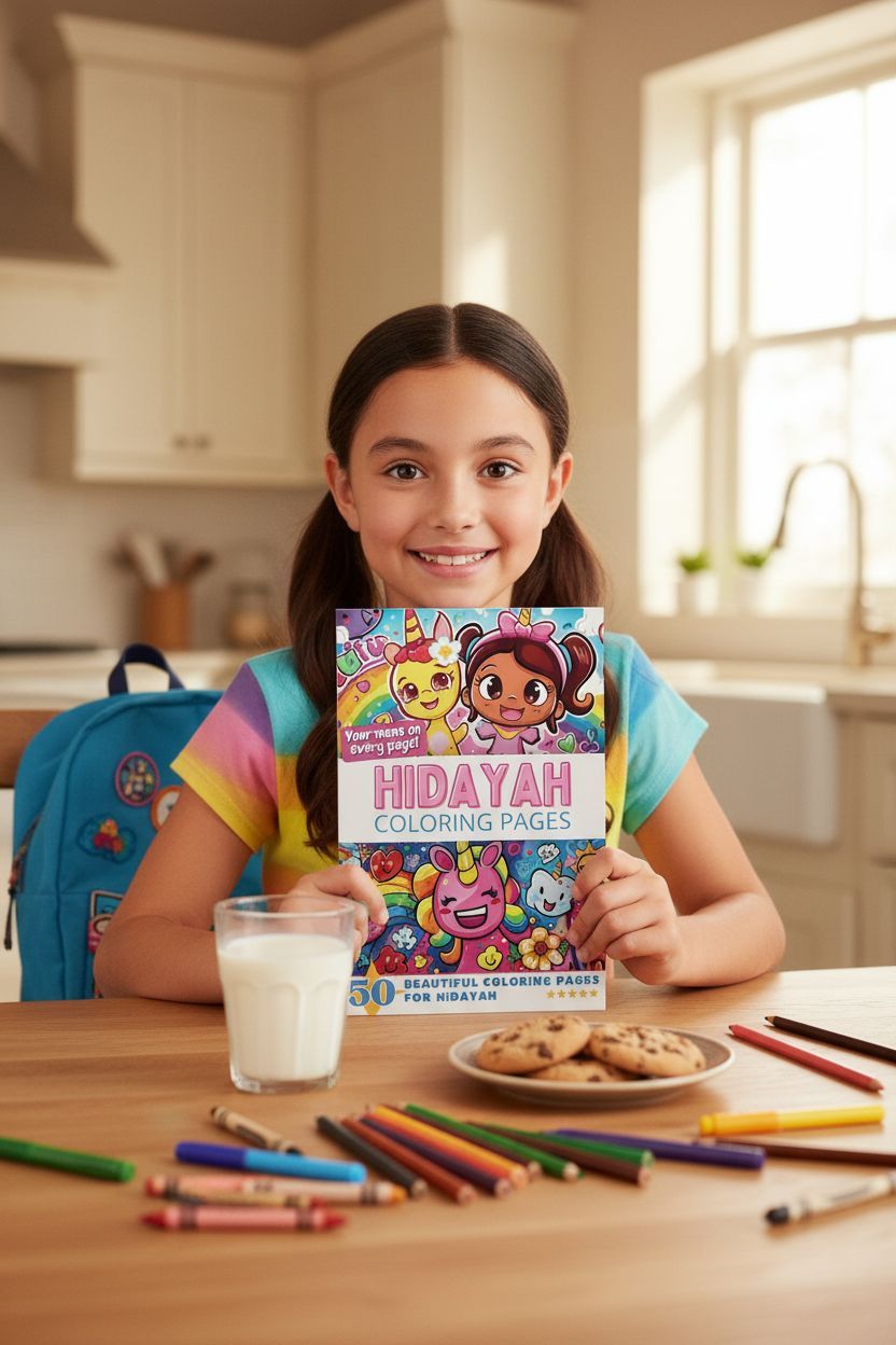 Hidayah personal coloring pages