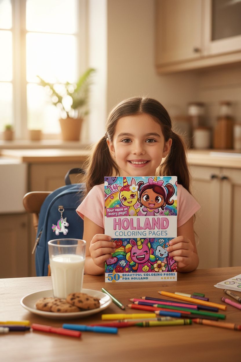 Holland personal coloring pages