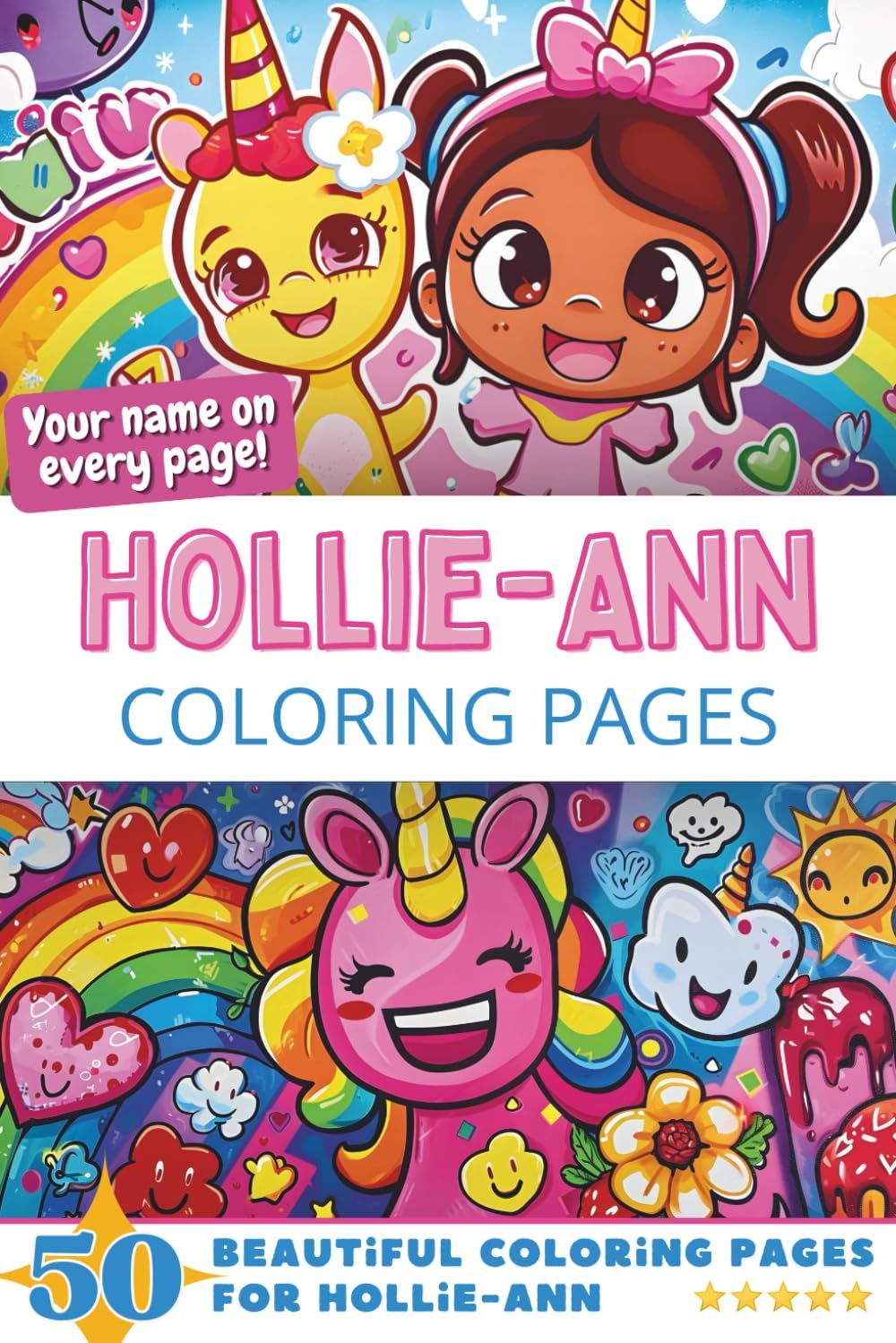 Hollie-Ann Coloring Book Cover