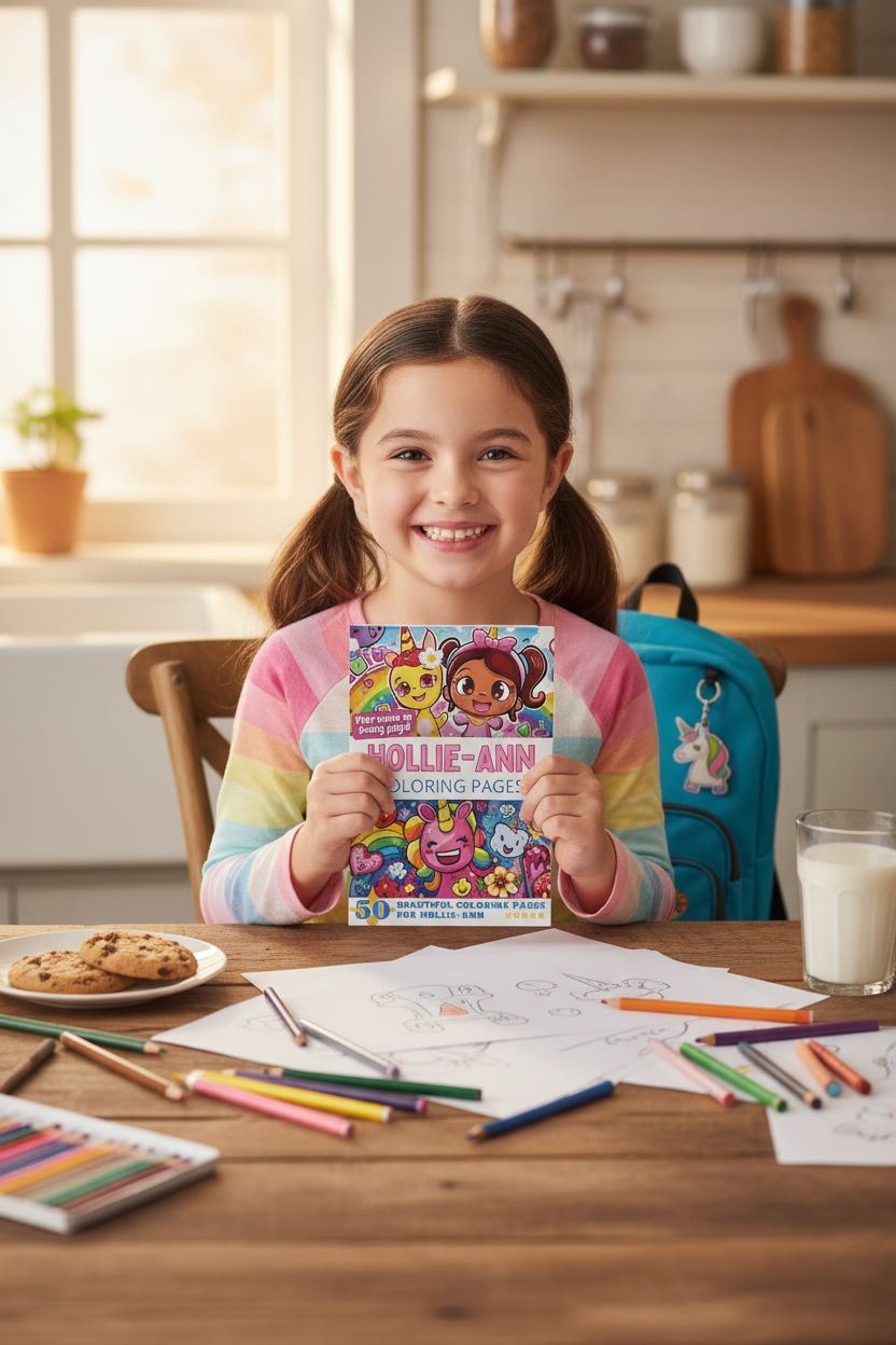 Hollie-Ann personal coloring pages