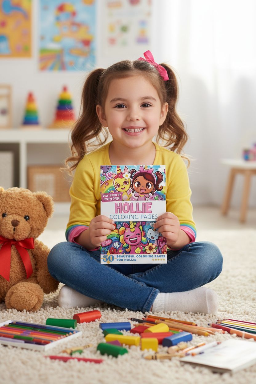 Hollie personal coloring pages