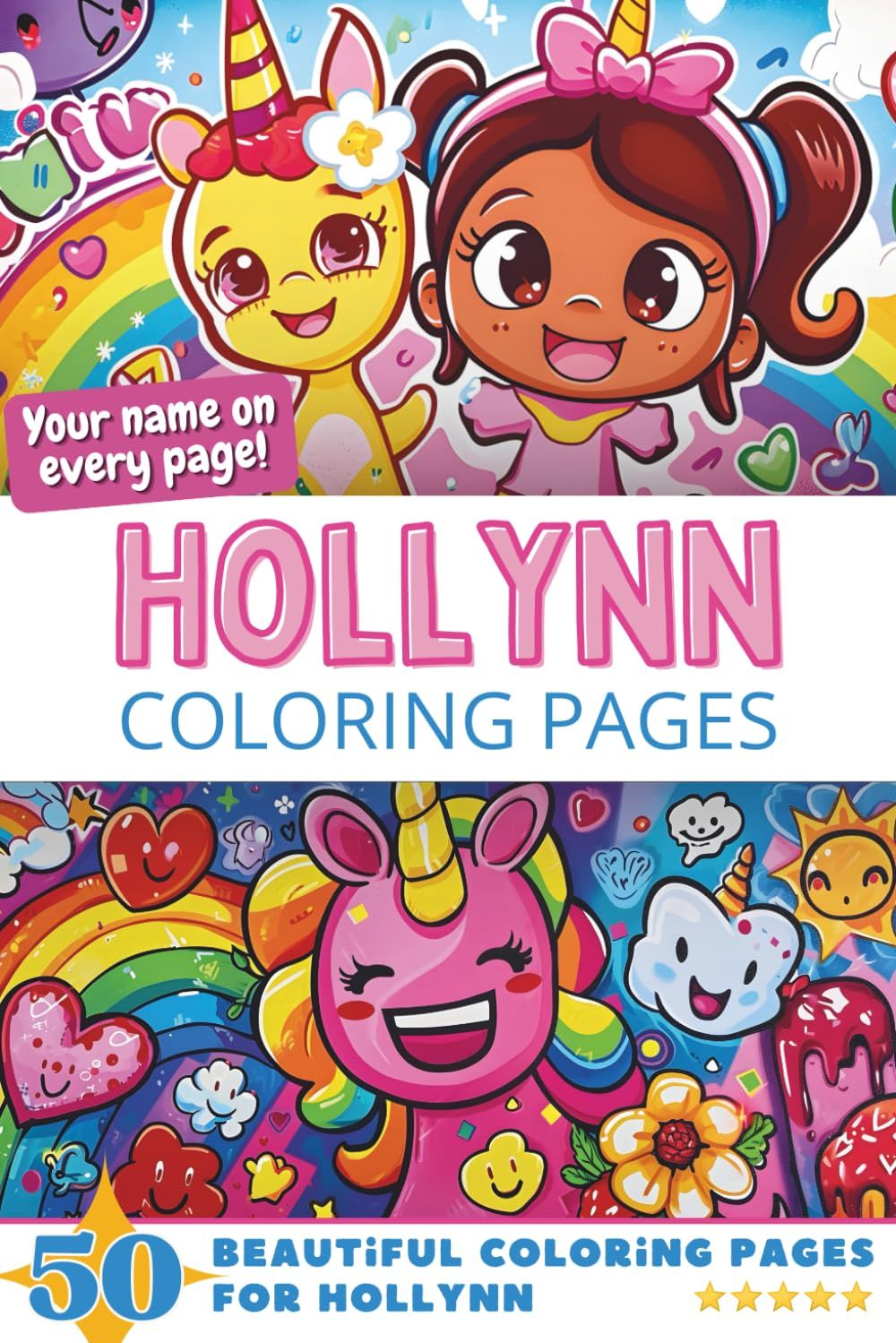 Hollynn Coloring Book Cover