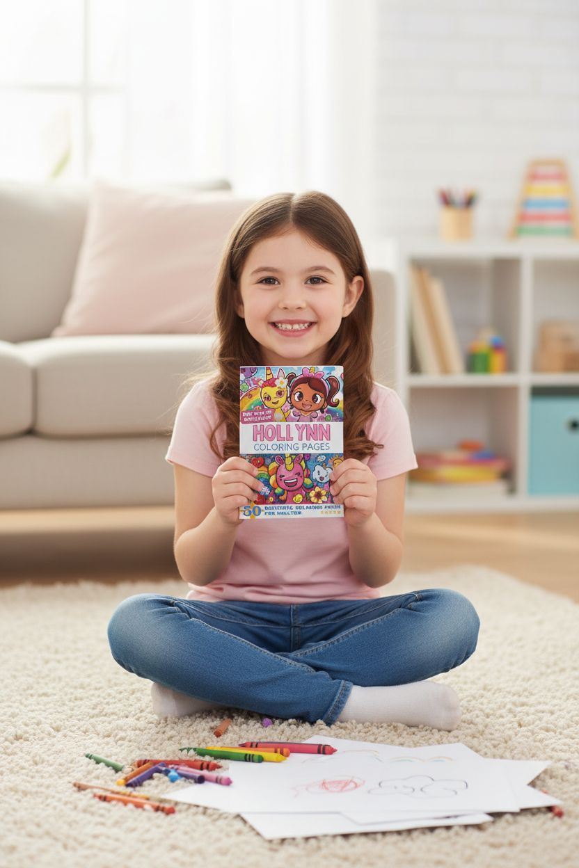 Hollynn personal coloring pages