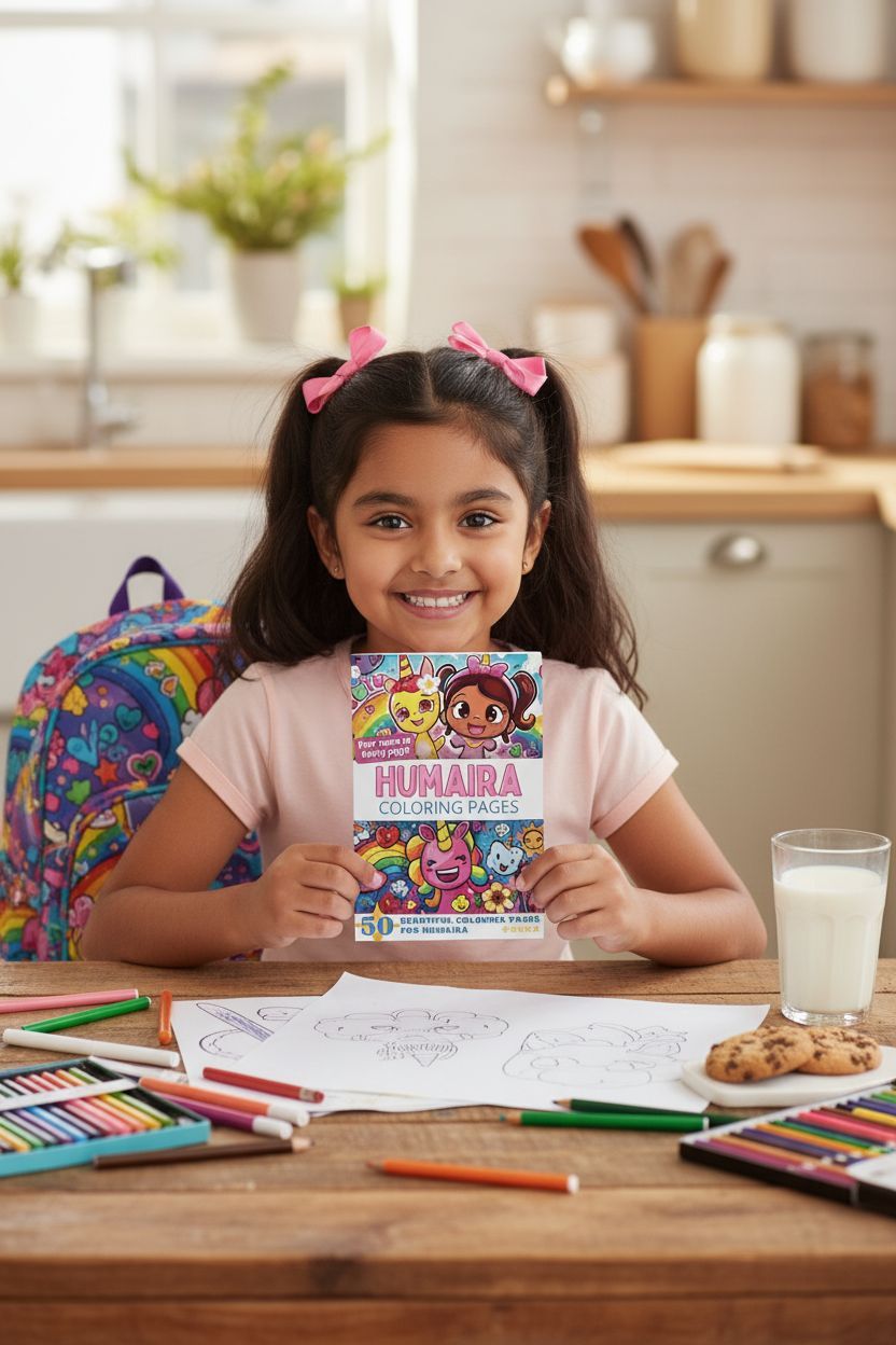 Humaira personal coloring pages