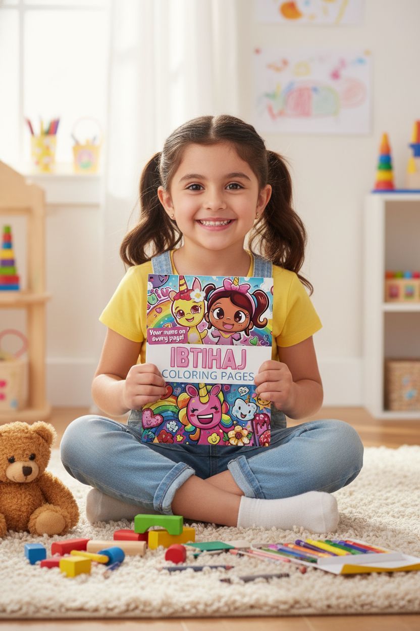 Ibtihaj personal coloring pages