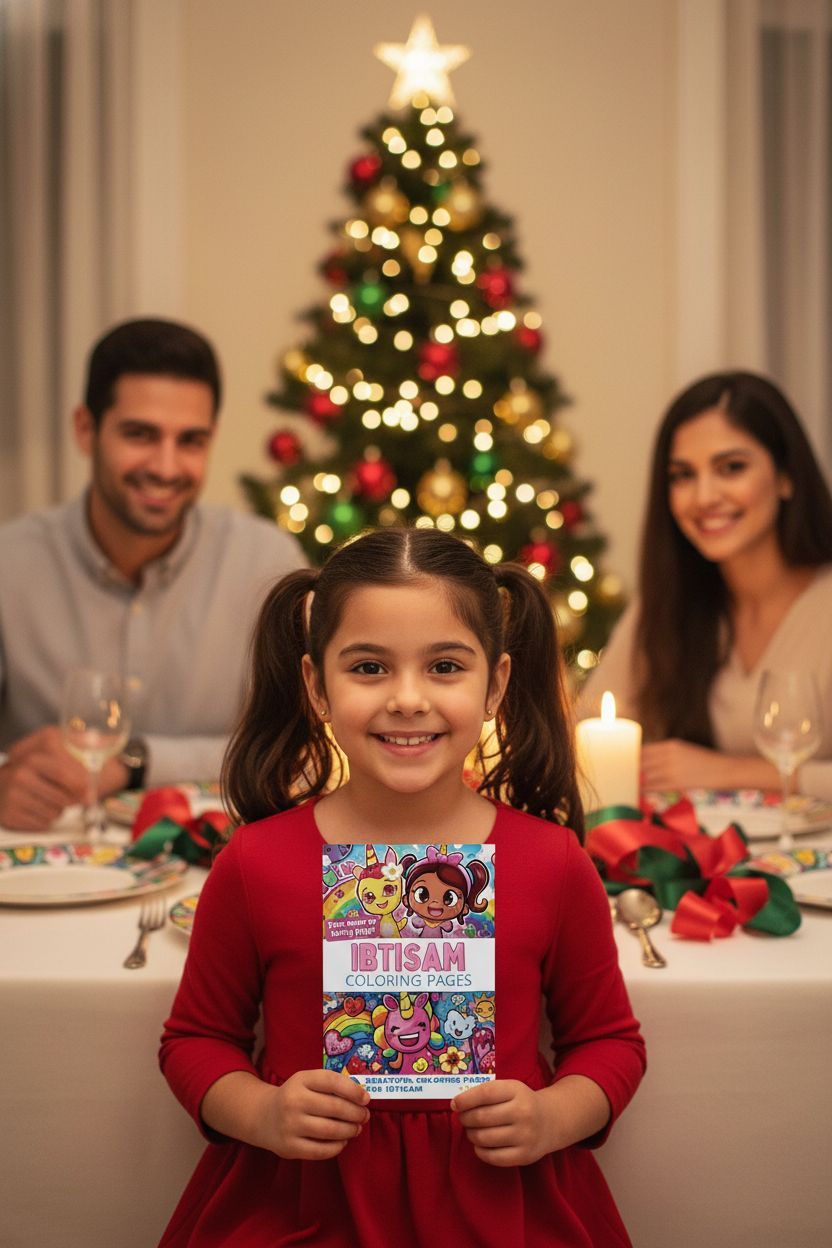 Ibtisam Christmas coloring pages gift