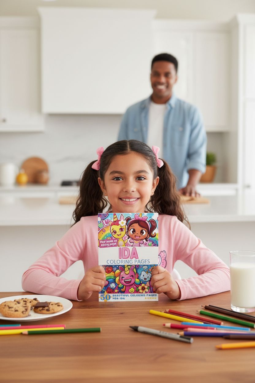 Ida personal coloring pages