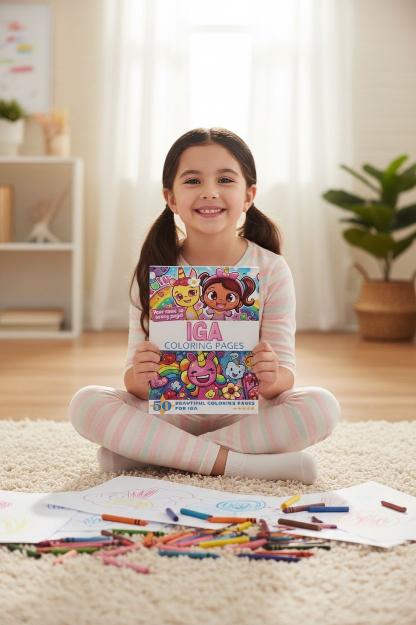 Iga personal coloring pages