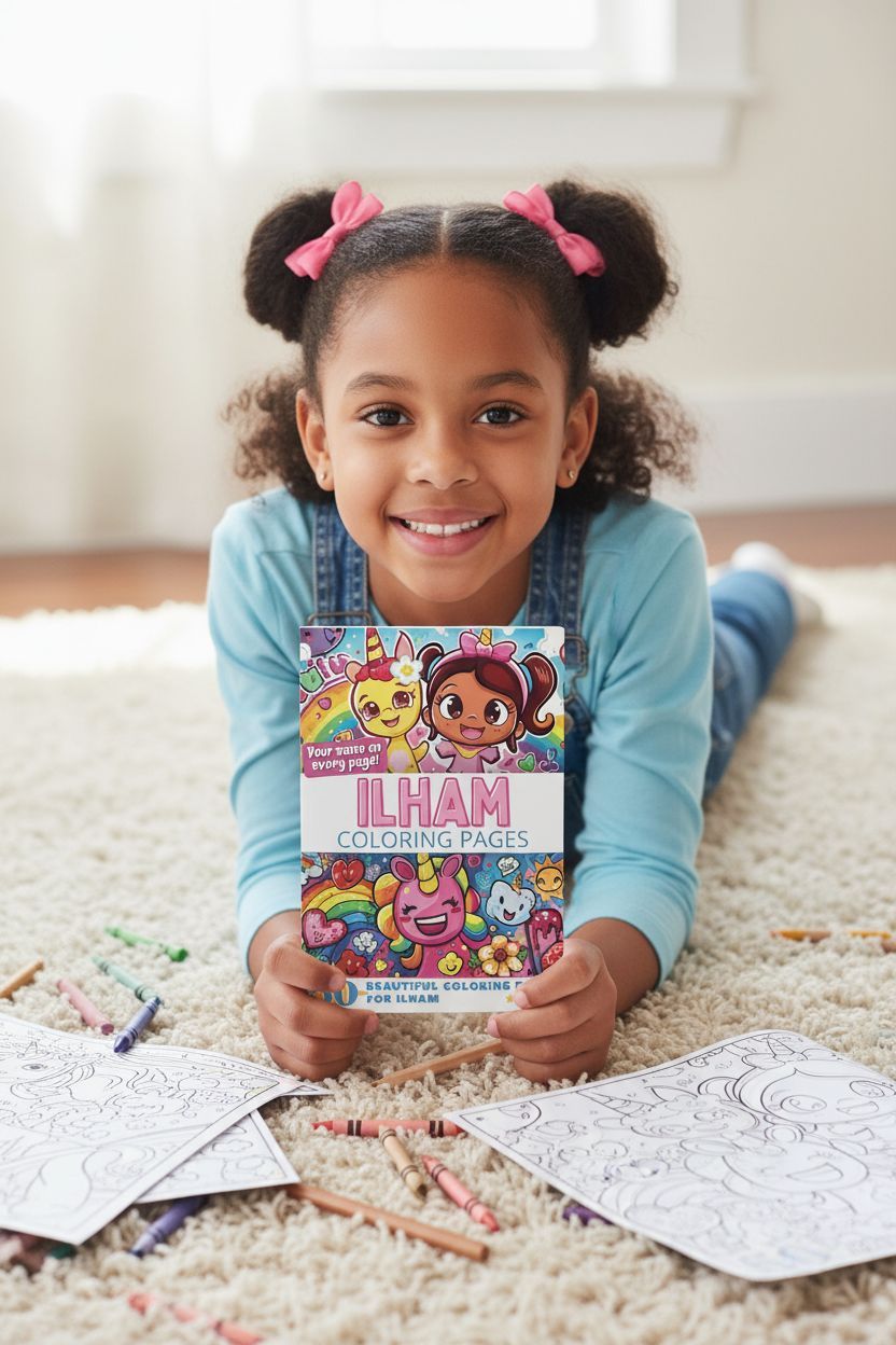 Ilham personal coloring pages