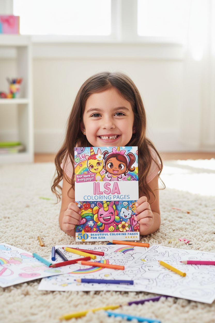 Ilsa personal coloring pages