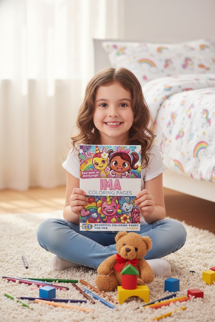 Ima personal coloring pages