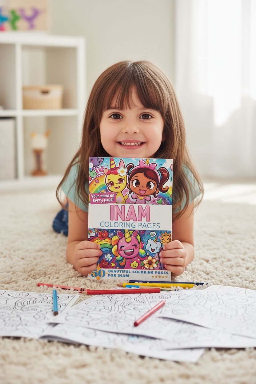 Inam personal coloring pages