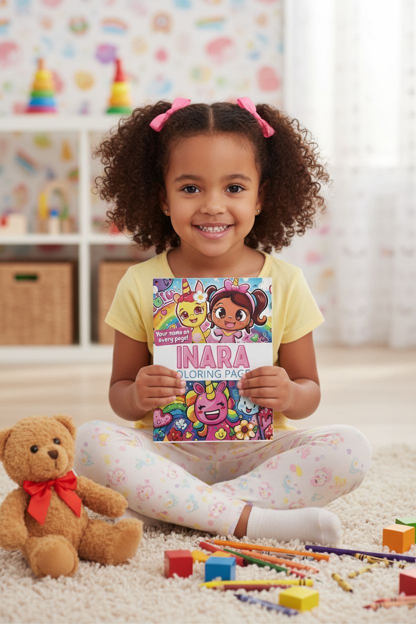 Inara personal coloring pages