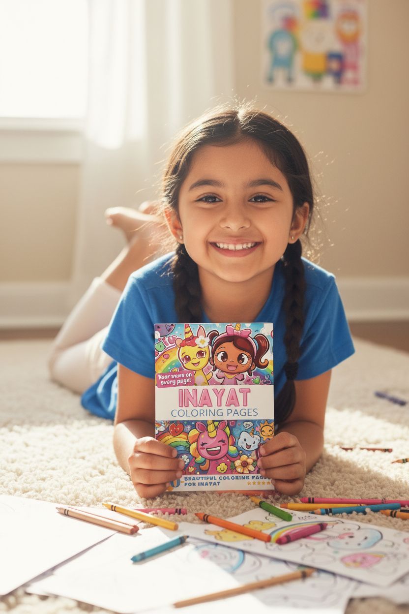 Inayat personal coloring pages